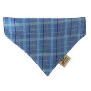 Bandana para perro Mod. Escocés Azul