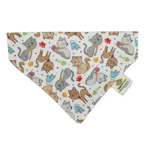 Bandana para perro Mod. Gatitos